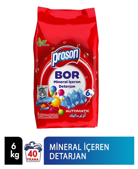 Picture of Proson Matik Toz Çamaşır Deterjanı 6 kg Bor