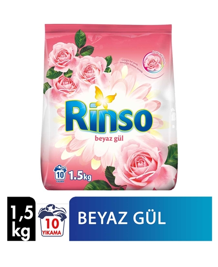 Picture of Rinso Matik Toz Çamaşır Deterjanı 1.5 Kg Beyaz Gül