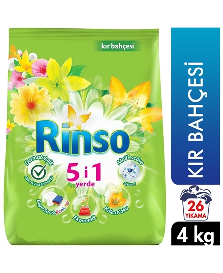 Picture of Rinso Matik Toz Çamaşır Deterjanı 4Kg Kır Bahçesi