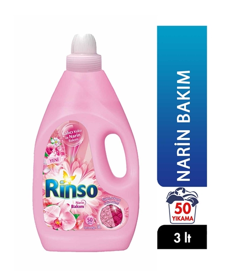 Picture of Rinso Sıvı Çamaşır Deterjanı 3 Lt Narin Bakım