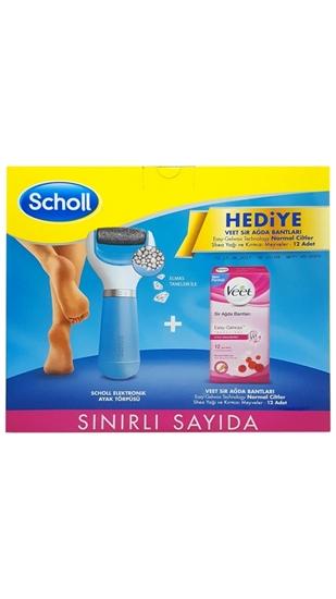 Picture of P-Scholl Diamond Mavi Ayak Törpüsü Veet Normal Ağda Bandı Hediyeli