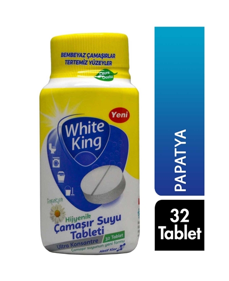 Picture of White King Çamaşır Suyu Tableti Papatya 32 Tablet 160 g