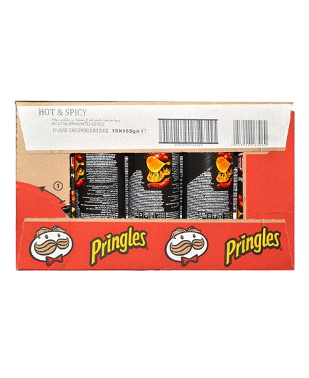 Picture of Pringles Hot & Spicy Patates Cipsi 165 gr