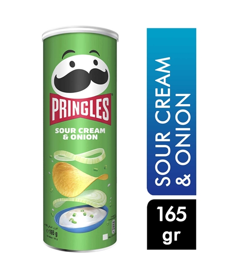 Picture of Pringles Sour Cream & Onion Patates Cipsi 165 gr