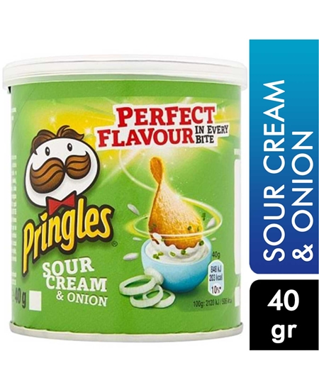 Picture of Pringles Sour Creme & Onion Patates Cipsi 40 g