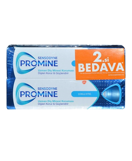 Picture of Sensodyne Promine Diş Macunu 2x75 ml Çoklu Etki