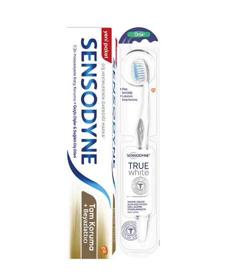 Picture of Sensodyne Diş Macunu 75 ml Tam koruma + Diş Fırçası Hediye