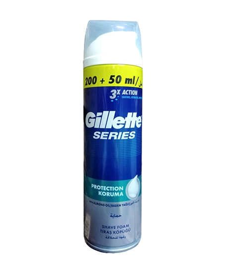 Picture of Gilette Series Shaving Foam 200+50 ml Protection