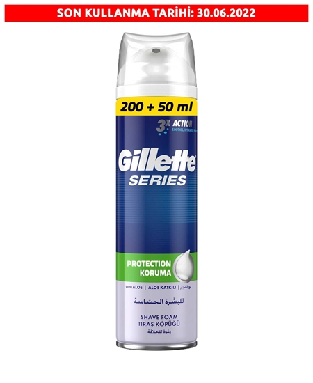 Picture of Gilette Series Shaving Foam 200+50 ml Protection