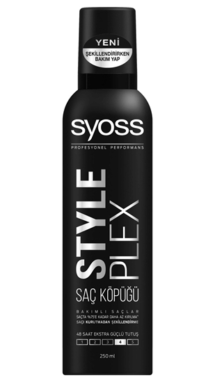 Picture of P-Syoss StylePlex Şekillendirirken Bakım Yapan Saç Bakım Köpüğü  250 Ml