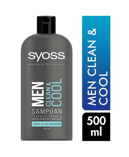 Picture of Syoss Şampuan 500 Ml Men Clean&Cool