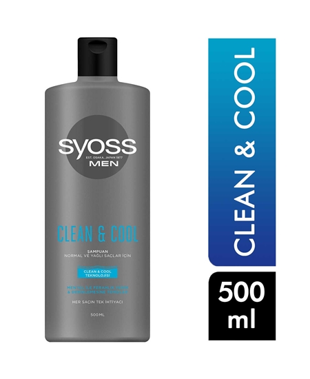 Picture of SYOSS ŞAMPUAN 500ml*6 Clean Cool Men