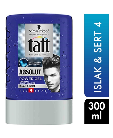 Picture of  Taft Hair Gel 300 ml Power Mega Wet Hard