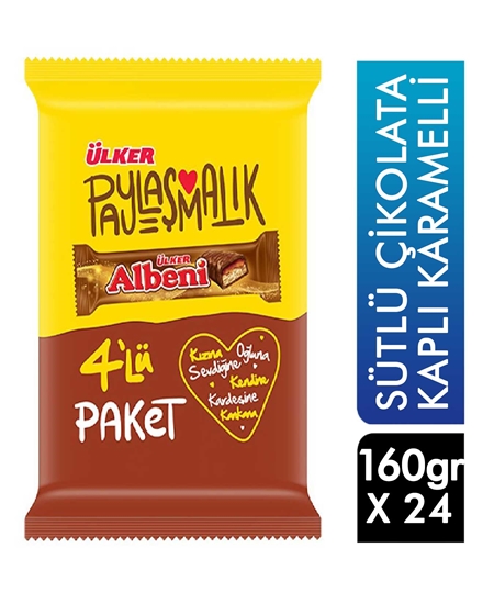 Picture of ÜLKER ALBENİ KAPLAMALI BAR 4X40GR 24 LÜ