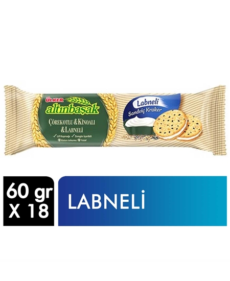 Picture of ÜLKER ALTINBAŞAK LABNELİ SANDVİÇ 60GR 18 Lİ