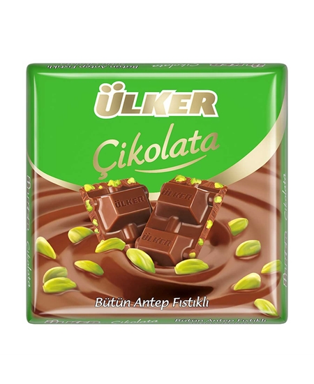 Picture of ÜLKER ÇİKOLATA KARE ANTEP FISTIKLI 65 gr 6lı