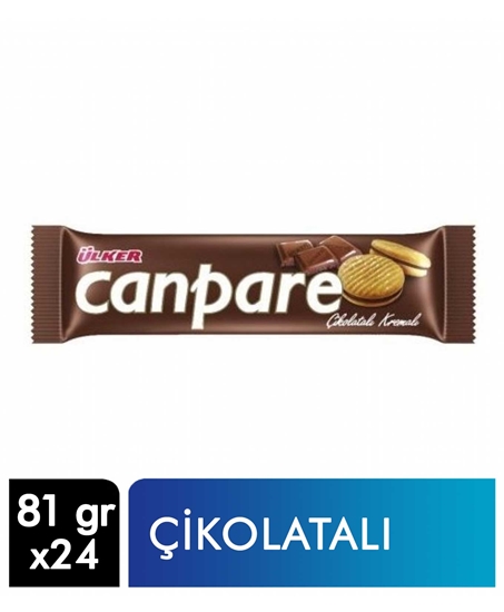 Picture of Ülker Canpare Çikolatalı Kremalı Bisküvi 81 gr