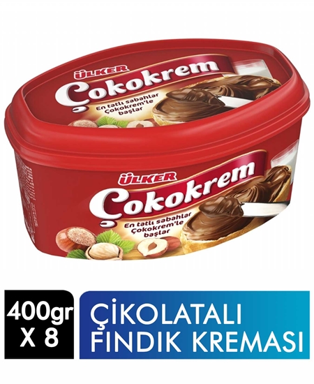 Picture of ÜLKER ÇOKOKREM INMOLD KASE 400 GR 8 Lİ