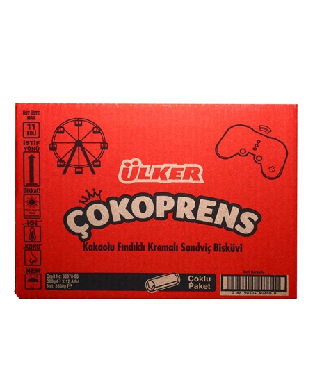 Picture of ÜLKER  ÇOKOPRENS 300 GR 12 Lİ