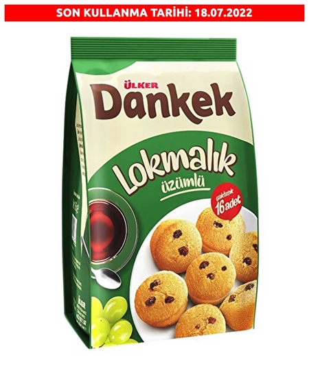 Picture of ÜLKER DANKEK LOKMALIK ÜZÜMLÜ 160 gr 8 li