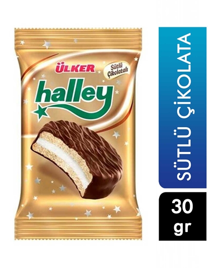 Picture of p- Ülker Halley Bisküvi 30 gr X 24'lü Paket