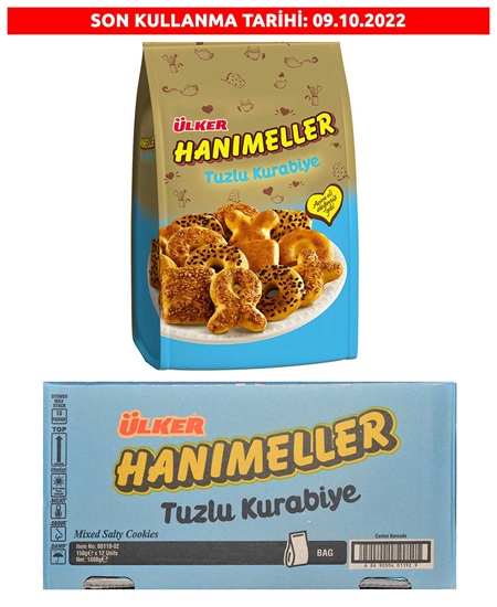 Picture of ÜLKER HANIMELLER TUZLU KARMA 150 gr 12li