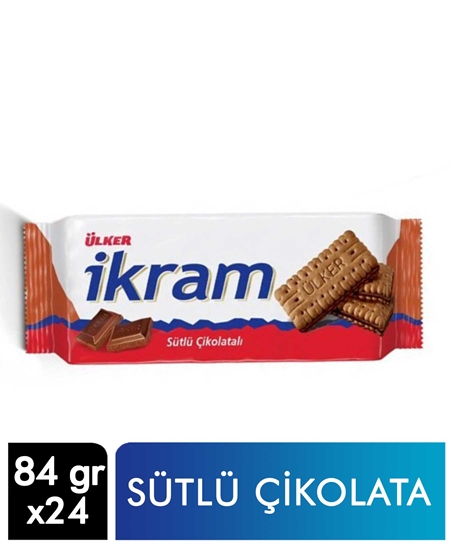 Picture of ÜLKER İKRAM KREMALI BİSÜVİ ÇİKOLATALI 84GR 24 LÜ