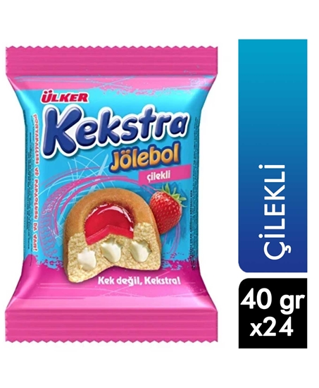 Picture of ÜLKER KEKSTRA ÇİLEKLİ 40 GR 24 LÜ