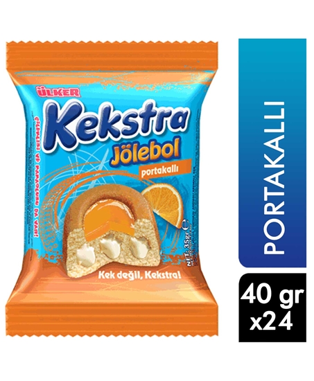 Picture of ÜLKER KEKSTRA PORTAKALLI 40 GR 24 LÜ