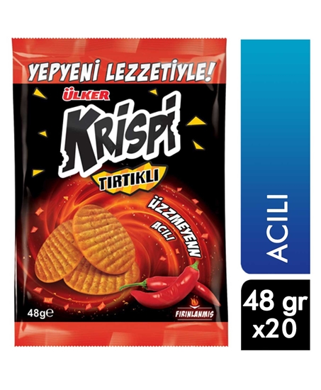 Picture of ÜLKER KRİSPİ TIRTIKLI KRAKER ACILI 48GR 20 Lİ