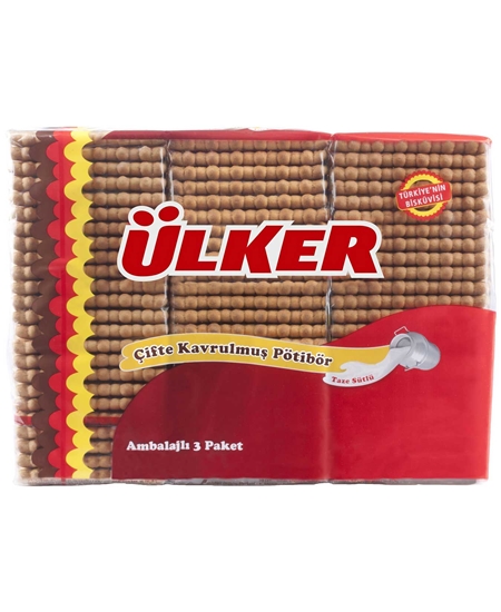 Picture of p- Ülker Petibor Çifte Kavrulmuş 450 gr X 10'lu Paket