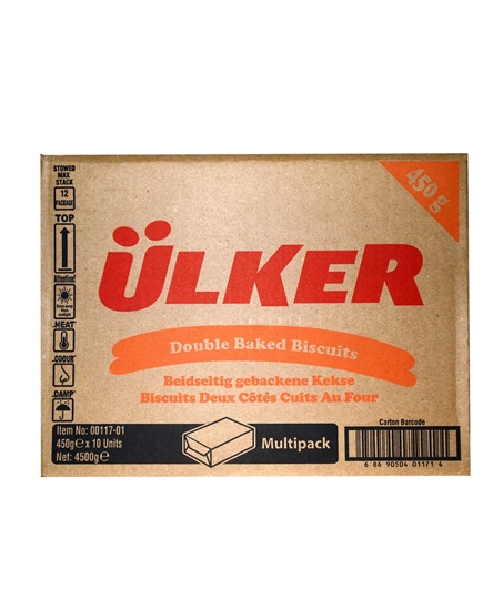 Picture of p- Ülker Petibor Çifte Kavrulmuş 450 gr X 10'lu Paket