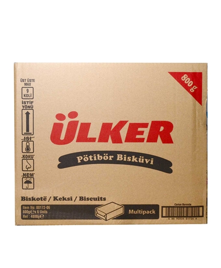 Picture of ÜLKER PÖTİBÖR BİSKÜVİ 4x200GR 6 LI