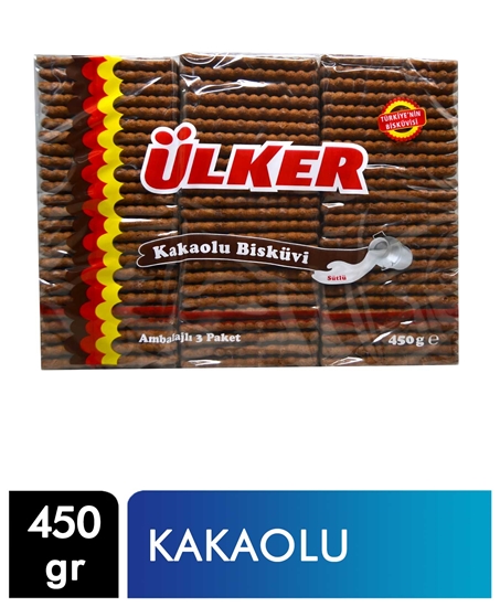 Picture of Ülker Pötibör Kakaolu Bisküvi 450 gr 10'lu Paket