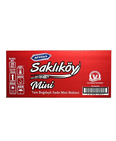 Picture of ÜLKER SAKLIKÖY KLASİK BİSKÜVİ MİNİ 110GR 12 Lİ