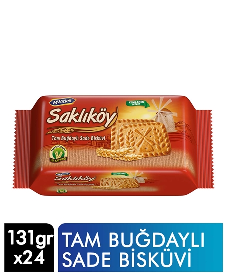 Picture of ÜLKER SAKLIKÖY KLASİK BİSKÜVİ 131GR 24 LÜ