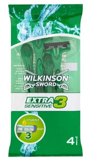 Picture of Wilkinson Sword Extra3 Sensitive Shaving Blade 4's