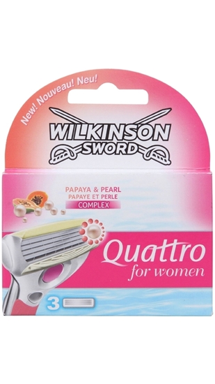 Picture of Wilkinson Sword Quattro Woman Refill Blade 3's