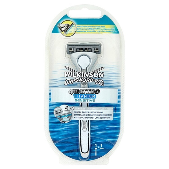 Picture of Wilkinson Sword Quattro Titanium 2up 