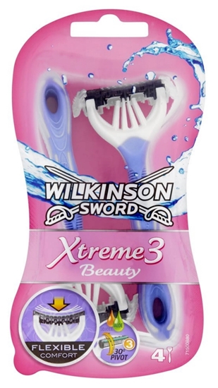 Picture of Wilkinson Sword Xtreme3 Beauty Woman Shaving Blade 4's