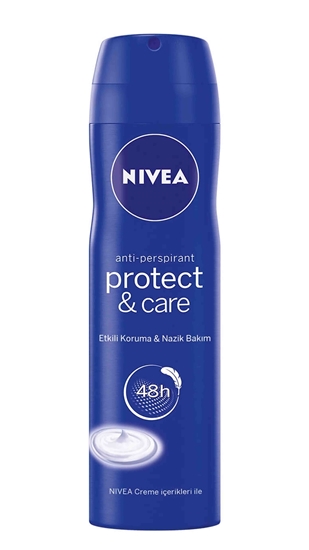 nivea, nivea dedorant, nivea kadın deodorant, kadın deodorant, ter kokusu önleyici, ter önleyici, nivea protect&care deodorant 150 ml satın al, nivea protect&care deodorant 150 ml fiyat