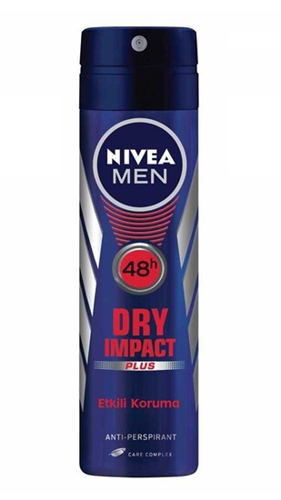 nivea, nivea dedorant, nivea erkek deodorant, erkek deodorant, ter kokusu önleyici, ter önleyici, nivea Dry Impact Plus 150 ml satın al, nivea Dry Impact Plus 150 ml fiyat