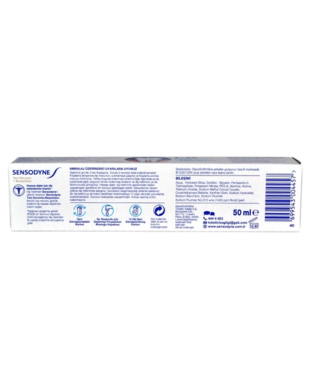 Picture of Sensodyne Diş Macunu 50 ml Tam koruma ve Beyazlatıcı Hassas Dişler İçin