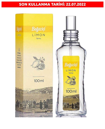 Picture of Boğaziçi Kolonya 100 ml Sprey Cam Limon - Aktüel