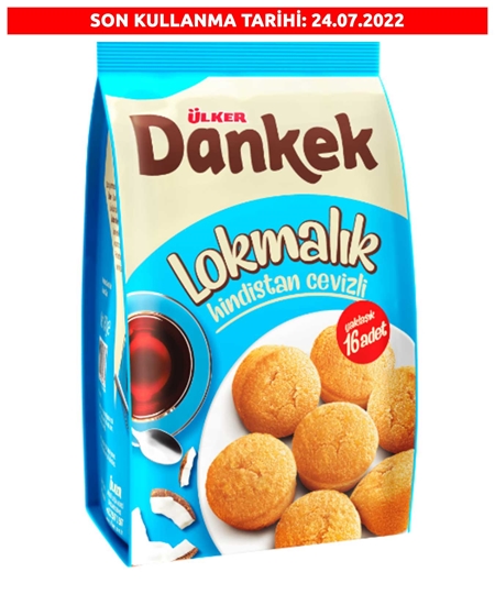 Picture of ÜLKER DANKEK LOKMALIK HİNDİSTAN CEVİZLİ 160 gr 8 li