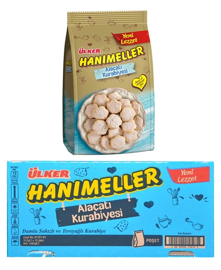 Picture of ÜLKER HANIMELLER ALAÇATI KURABİYE 117 gr 12li