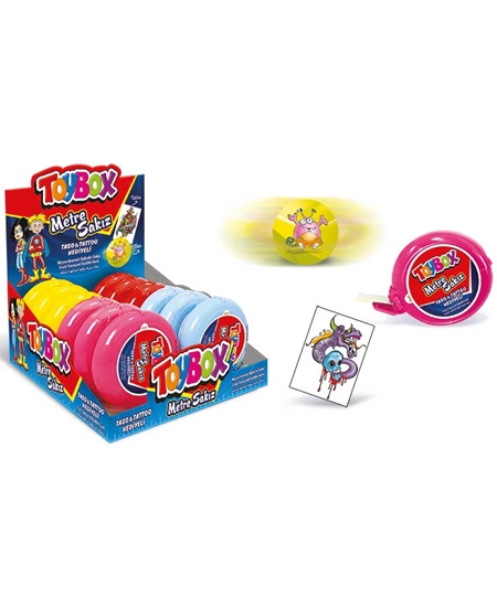 Picture of Toybox Oyuncaklı Metre Sakız 28 gr X 12'li Paket