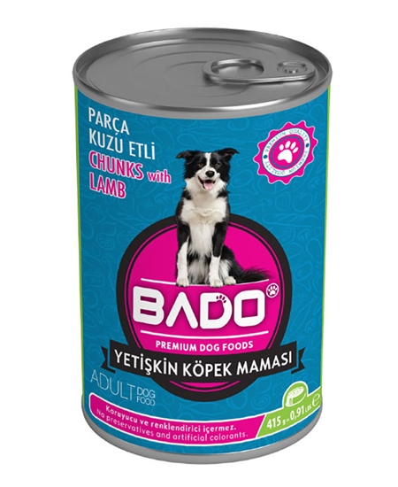 Picture of Bado Yetişkin Yaş Köpek Maması 415 gr Kuzu Etli Pirinçli