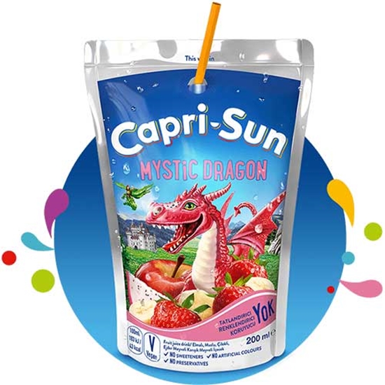 Picture of Capri-Sun Meyve Suyu 200 ml X 20'li Koli Mystic Dragon