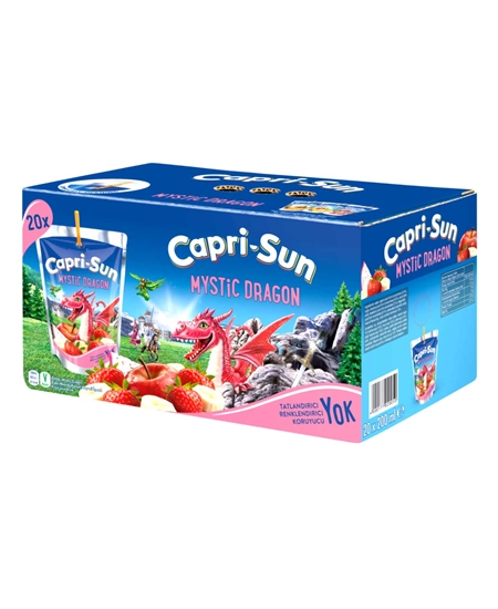 Picture of Capri-Sun Meyve Suyu 200 ml X 20'li Koli Mystic Dragon